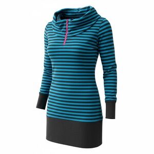 The North Face Striped Hooded Pullover • Size S • REI